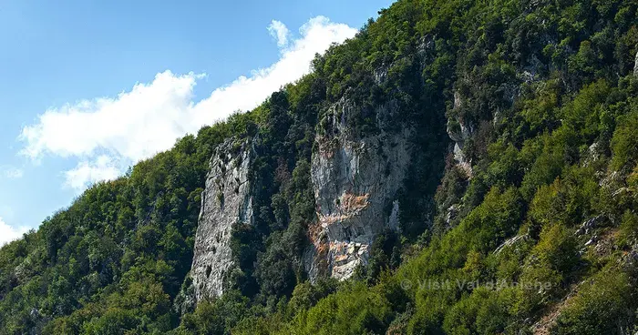 Arrampicata sportiva a Rocca Canterano